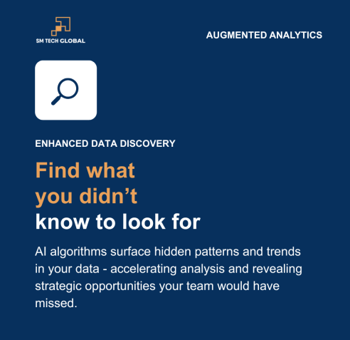 Augmented Analysis I Enhanced Data Discovery SMTG
